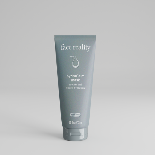 Face Reality HydraCalm Mask 2.5 oz jar, hydrating and calming gel-cream mask for redness and dry, sensitized or acne-prone skin