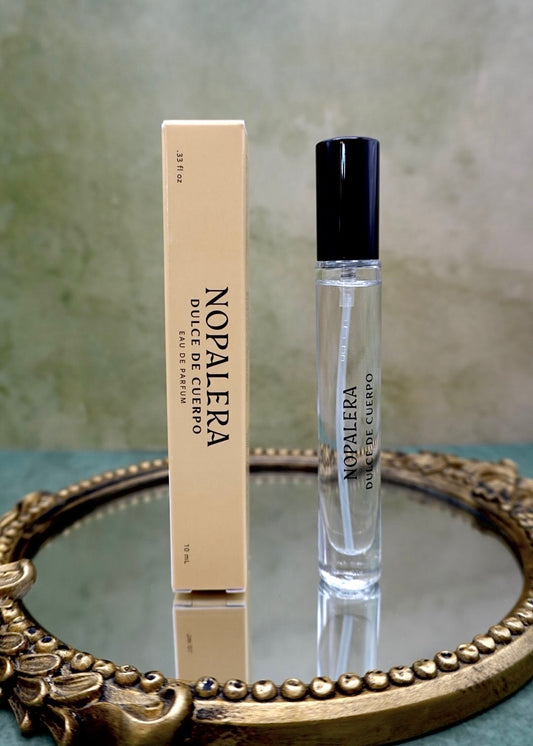 Nopalera Dulce de Cuerpo Eau de Parfum travel spray, purse size signature scent
