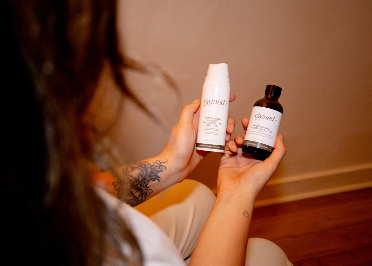 Professional Face Reality peels used in the VELA Acne Healing Program