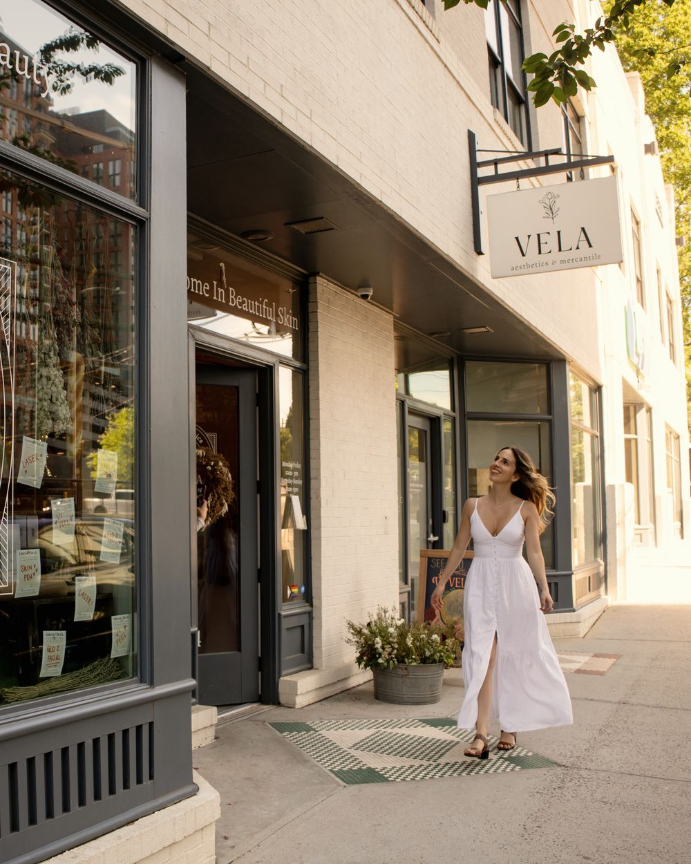 The VELA storefront on Camden Road in South End, Charlotte